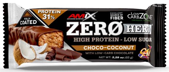 Proteinriegel Amix Zero Hero 31% Protein 65g