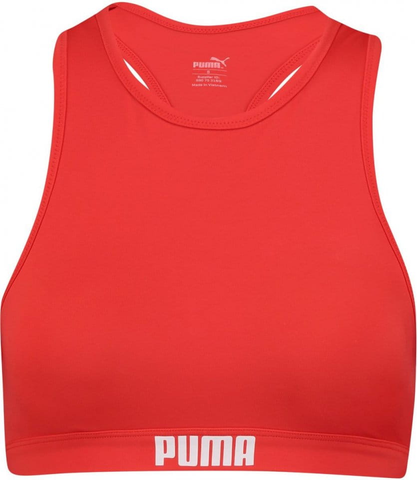 Badeanzug Puma W Racerback Bikini Top