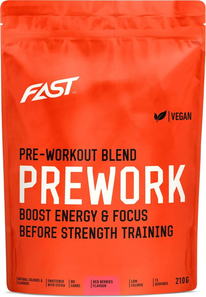 Pulver FAST FAST PRE-WORKOUT 210G RED BERRIES