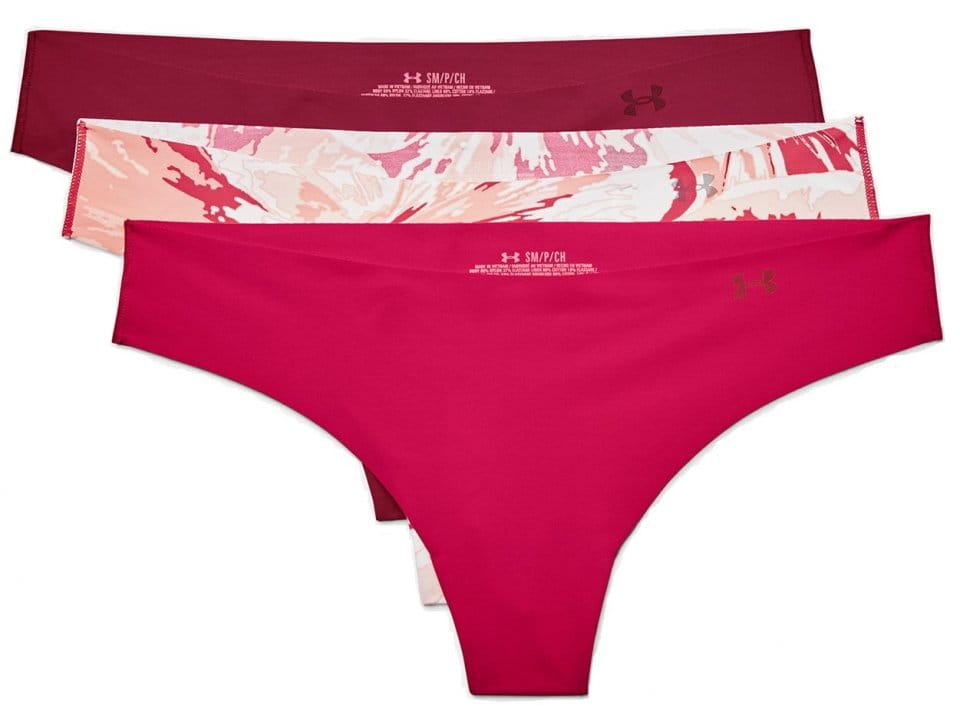 Slips Under Armour PS Thong 3Pack Print-PNK