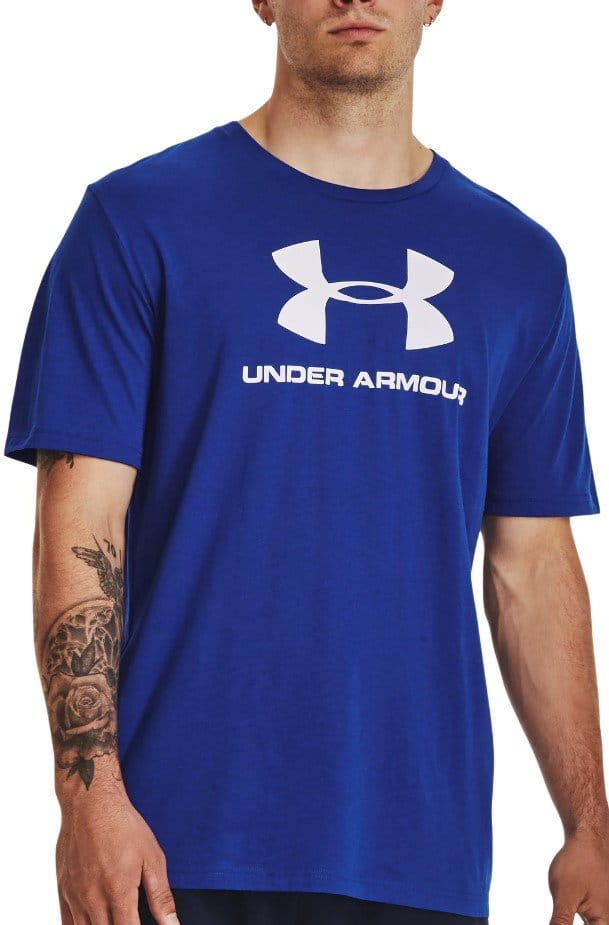 T-Shirt Under Armour UA M SPORTSTYLE LOGO SS-BLU