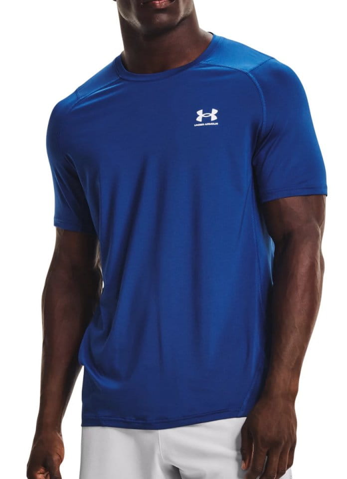 T-Shirt Under UA HG Armour Fitted SS-BLU