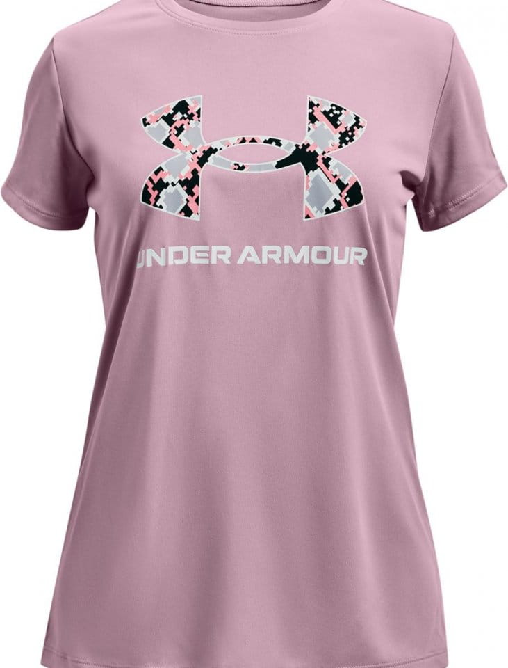 T-Shirt Under Armour Tech BL Solid Body SS-PNK