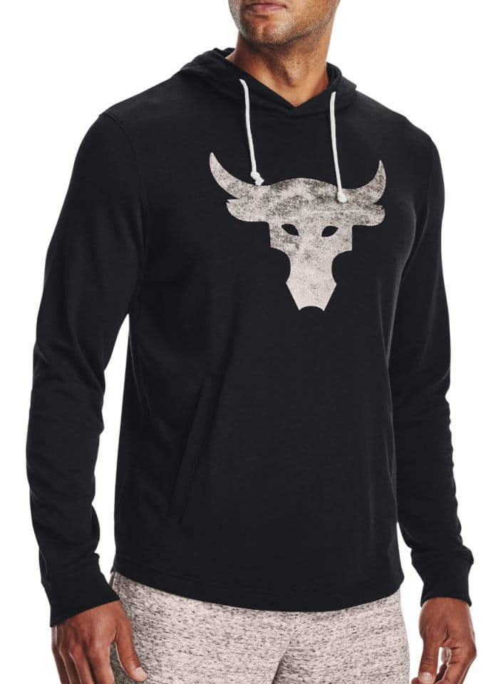 Hoodie Under Armour UA Project Rock Terry HD-BLK