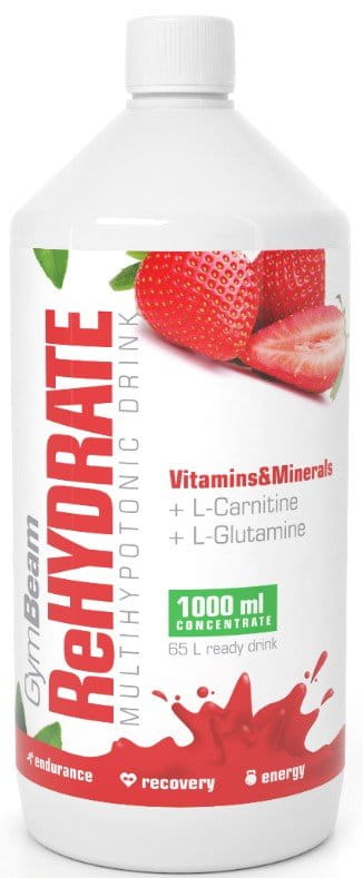 Ionische Getränke GymBeam Iont drink ReHydrate - strawberry