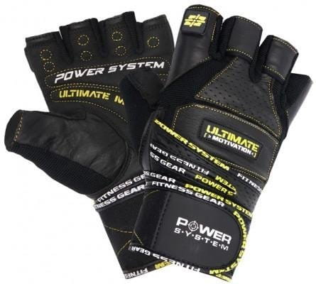 Handschuhe System POWER SYSTEM-GLOVES ULTIMATE MOTIVATION-YELLOW