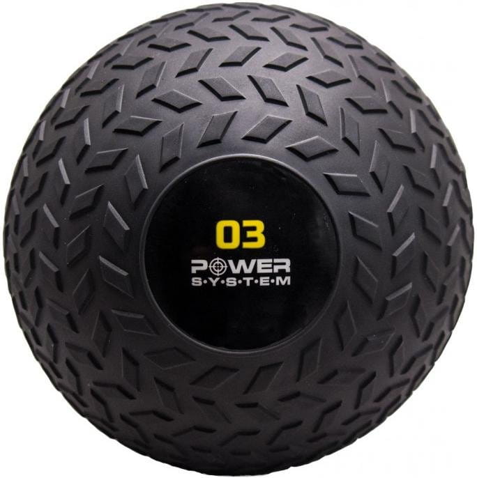 Medizinball Power System SLAM BALL BLACK 3 kg