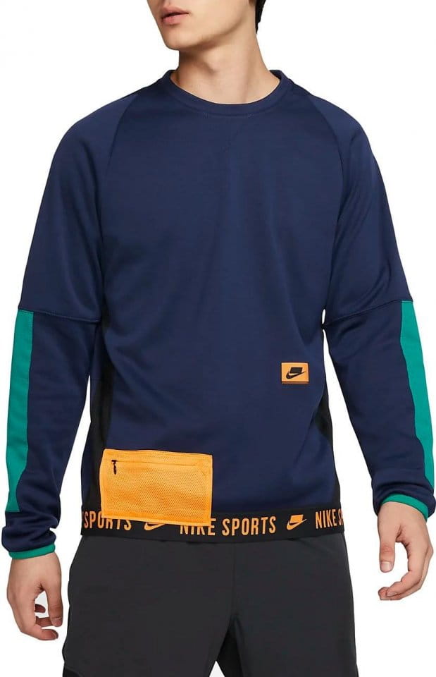 Langarm-T-Shirt Nike M NK THRMA CREW PX