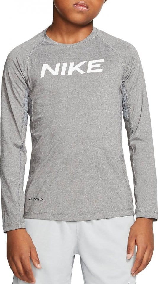 Langarm-T-Shirt Nike B NP LS FTTD TOP