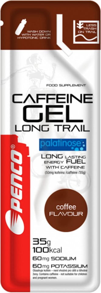 Energiegele PENCO CAFFEINE GEL LONG TRAIL 35g Coffee