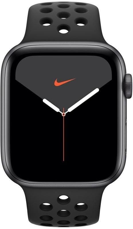 Uhren Apple Watch Series 5 GPS, 44mm Space Grey Aluminium Case with Anthracite/Black Sport Band