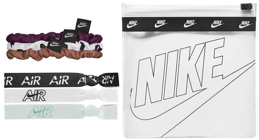 Gummiband Nike MIXED HAIRBANDS 6 PK WITH POUCH