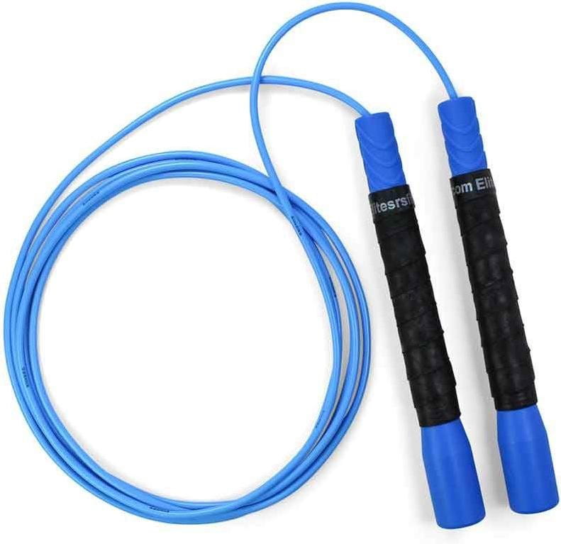 Springseil ELITE SRS Pro Freestyle Jump Rope - Blue Handle/Blue Cord