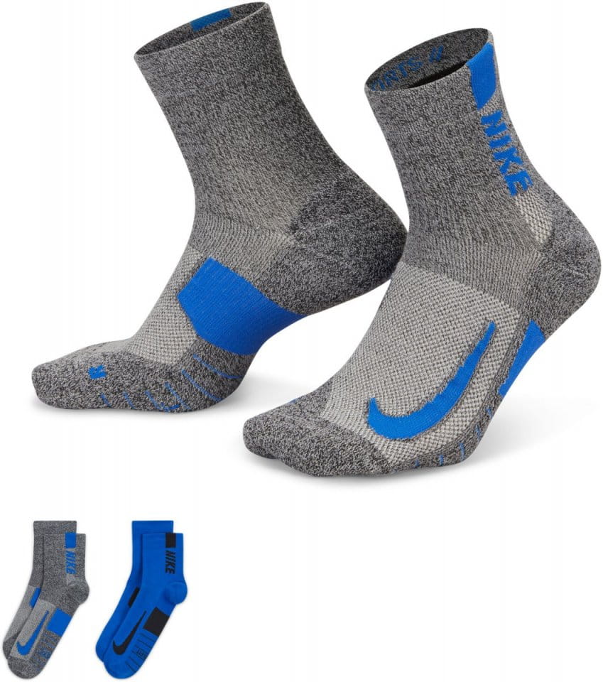 Socken Nike Multiplier Running Ankle Socks (2 Pair)