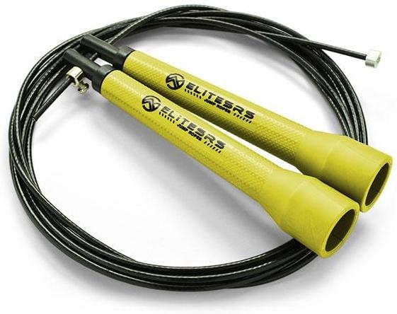 Springseil ELITE SRS Ultra Light 3.0 Yellow Handles / Black Cable